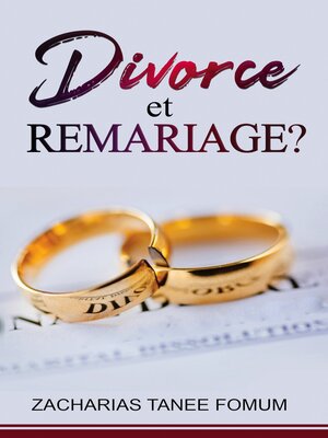 cover image of Divorce et Remariage?